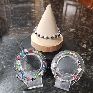 Handmade Colorful Beaded Bracelet Set